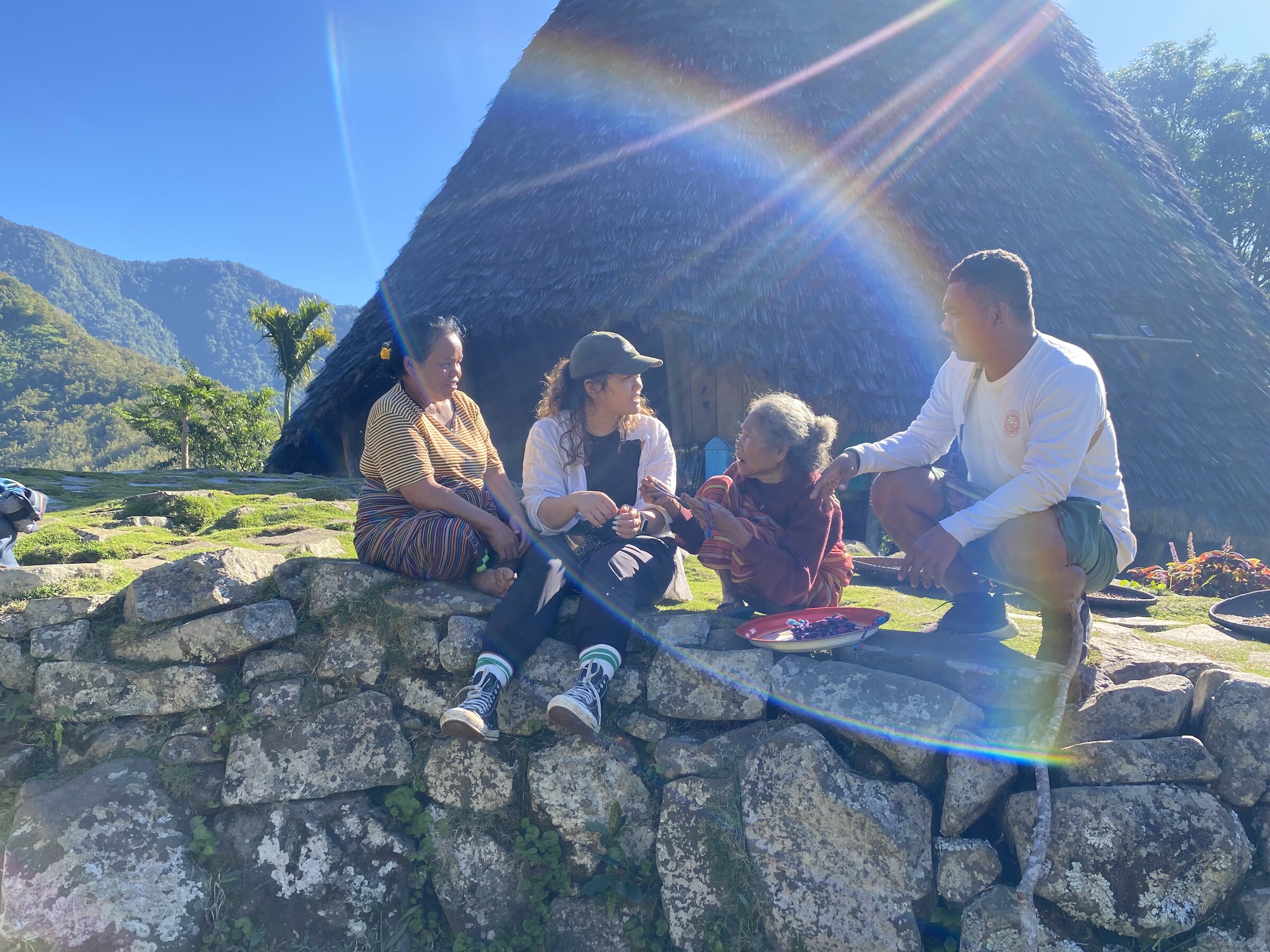 Morning mist over Waerebo village